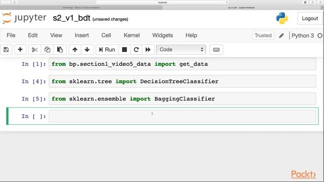 Boosting Machine Learning Models in Python : Using Bagged Decision Trees Algorithm | packtpub.com смотреть онлайн