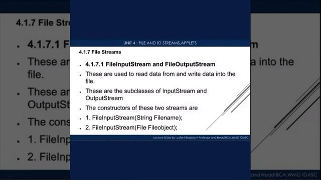 Java Programming-File streams смотреть онлайн