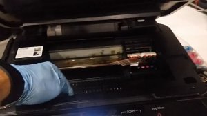 Epson TX650 принтер не печатает или печатает с полосами самостоятельное обслуживание и ремонт