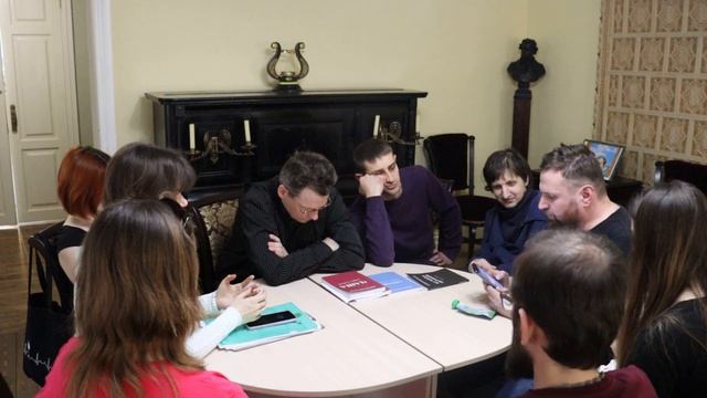 Литературная встреча молодых литераторов Круглый стол