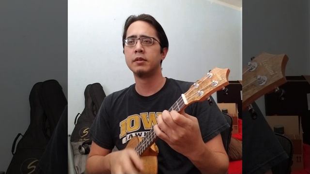 Count On Me - Bruno Mars (Acoustic Ukulele Cover) смотреть онлайн