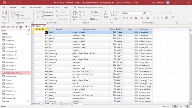 Append Query in MS Access - Office 365 смотреть онлайн