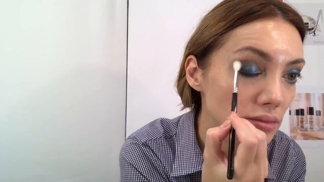 Тени осень-зима 2016 Estée Lauder & Виктория Бекхэм, пудра La mer, тушь Mac смотреть онлайн