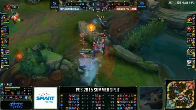 PGS 2015 SUMMER SPLIT GROUP STAGE W8 - IPT vs IPTB смотреть онлайн