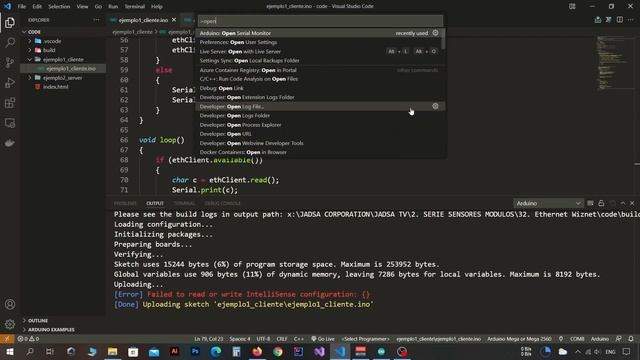 SENSORES Y MODULOS #34: ARDUINO ETHERNET W5100 W5200 смотреть онлайн