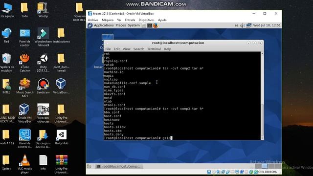 Comprimir y descomprimir en formato gzip en el terminal Fedora смотреть онлайн
