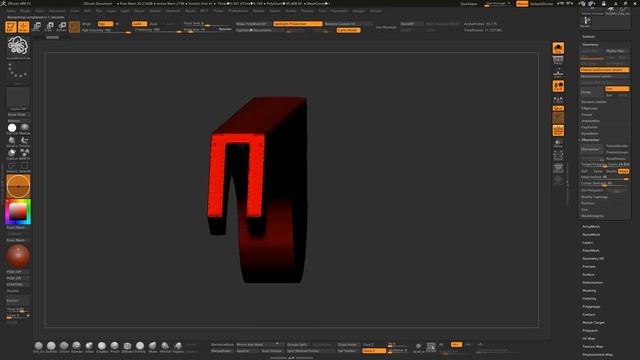 Отрывок из видео ревью курса "Zbrush - 3D Скульптинг" смотреть онлайн