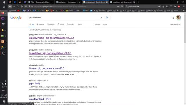 3. 2. Installing Modules Cryptography.io with PIP - Blockchain Course смотреть онлайн