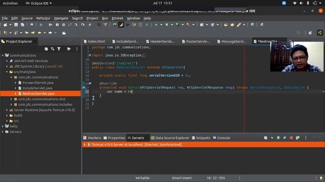 JSR02-05 Redirect Web Resources смотреть онлайн