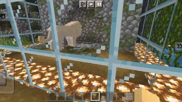 турист в майнкрафт зоопарк животных в майнкрафт