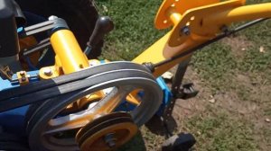 Самодельный мотоблок из КПП 2115 часть 3