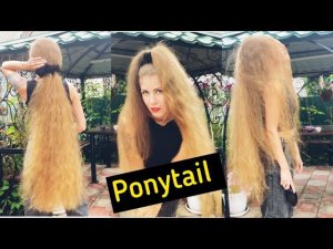 low and high PONYTAIL