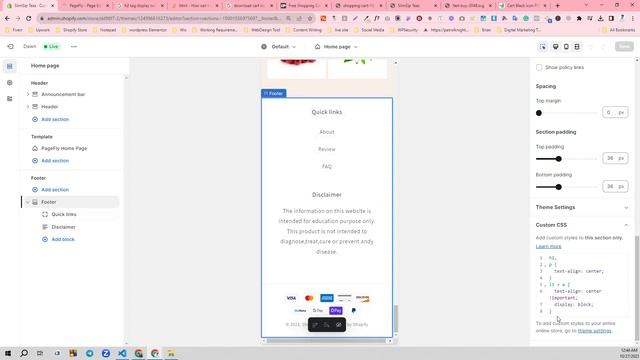Footer menu alignment shopify theme #mehedihasanrubel new video смотреть онлайн