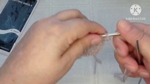 Вяжем красивый бактус спицами...