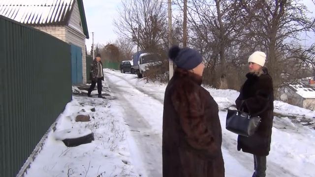 Не посыпанная ул.Донбассовская.Куда списывают 550 тонн песка? смотреть онлайн
