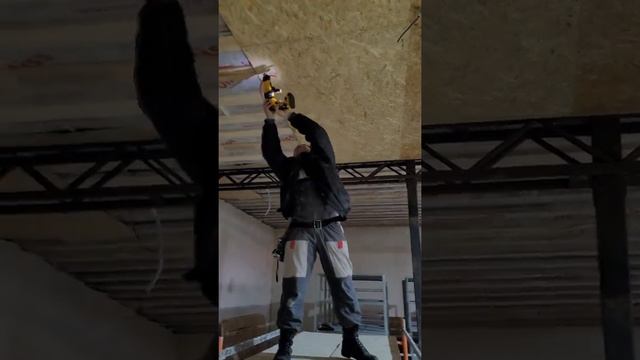 потолок из ОСБ фанеры смотреть онлайн