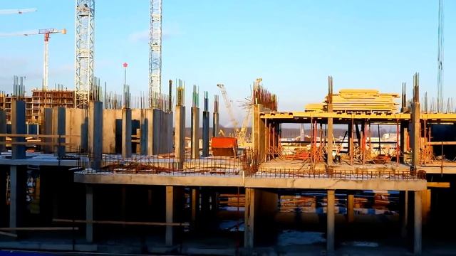 ЖК «Три кита» – ход строительства второй очереди на 24 декабря 2014 года смотреть онлайн