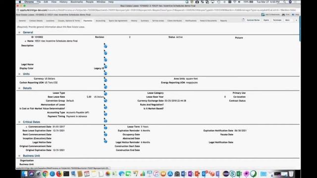 IBM TRIRIGA Lease Accounting - 10.5.3.1 Tenant Incentive смотреть онлайн