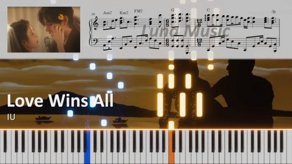 Love Wins All - IU │ Piano Tutorial ⭐⭐⭐☆☆