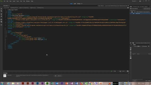 How to Create List Group Items in Bootstrap 4 смотреть онлайн