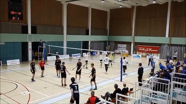 Akaa Volley voitti VaLePan lentopallon Ykkösessä смотреть онлайн