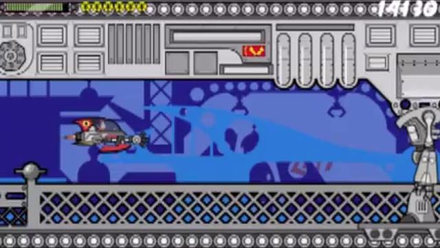 Ace Armstrong vs. the Alien Scumbags! (PSN minis) - Level 3 'Rookie' play through. смотреть онлайн