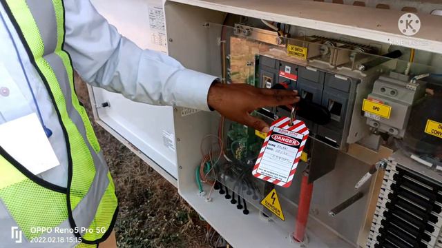 LOTO (LOCKOUT TAGOUT) Procedure Demonstration..