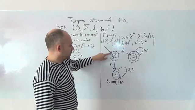 Введение в теорию автоматов и вычислений 1.10 формальное определение автомата смотреть онлайн