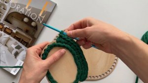 Прибавки на овальном донышке. Обвязка донышка. Овальное донышко