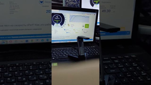 Wi-Fi адаптер MSI Guax18 скорость вот такая Тариф 300 мбит смотреть онлайн