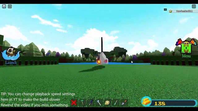 F-4 Phantom | How to Make in Roblox Build a Boat | Micro Block Fighter Jet (F4) by HawkesDad Gaming смотреть онлайн