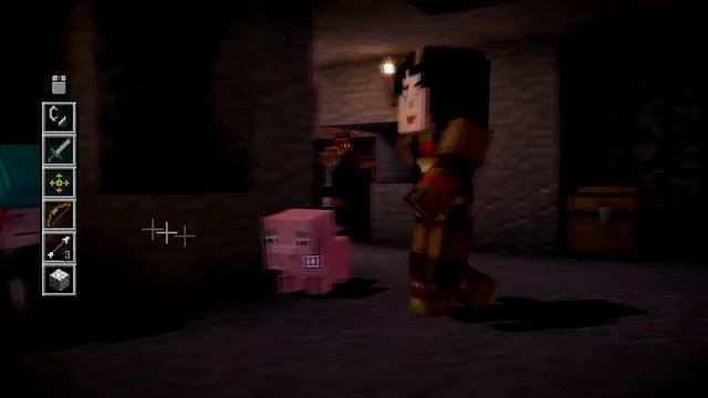 Minecraft Story Mode Episode 4 Часть 1 что делать дальше? смотреть онлайн