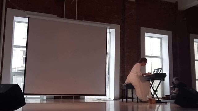 И.С.Бах, "Прелюдия ми-мажор", отрывок в исполнении Анастасии Краславской смотреть онлайн