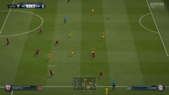 FIFA 16 PS4 | VK Царь Горы | Первый заход | ACADEMY X - Russian Fighter смотреть онлайн