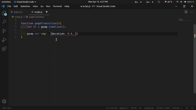 How to add transitions between pages using Barba JS & GSAP смотреть онлайн