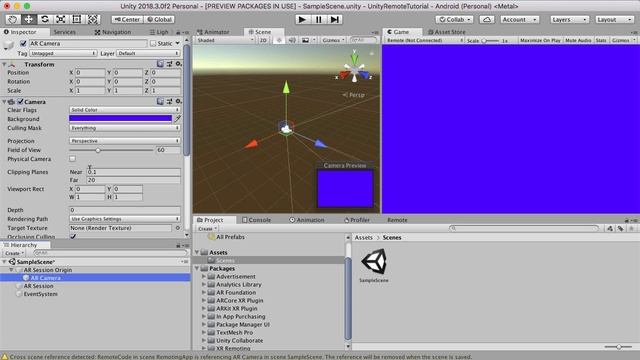[OUTDATED]ARFoundation Remote Device testing built into unity!- http://bit.ly/UpdatedDebug смотреть онлайн