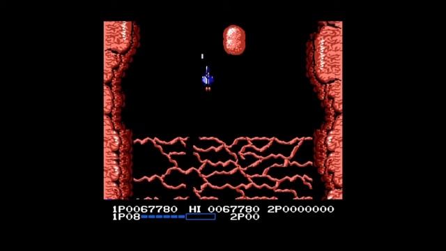 Life Force (1988) NES Konami Complete Playthrough In HD