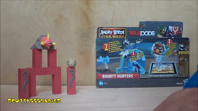 Unboxing Angry Birds Star Wars Telepods Battle of Geonosis & Bounty Hunter смотреть онлайн
