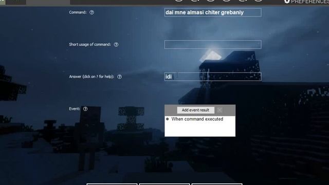 Как сделать мод для майнкрафт? Легко! MCreator урок №11: Команда смотреть онлайн