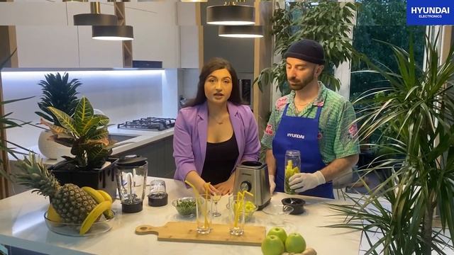 HYUNDAI-ის სამზარეულო- ტარხუნის სმუზის რეცეპტი