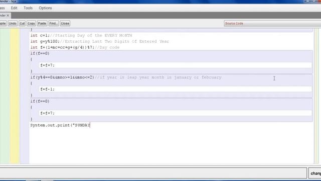 How to make CALENDAR program in Blue J смотреть онлайн