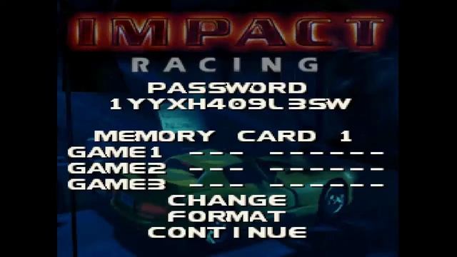 Impact Racing ... (PS1) Gameplay смотреть онлайн