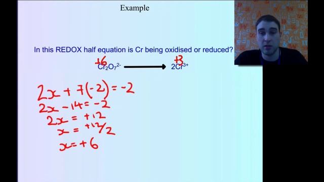 Oxidation number worked examples | Redox | meriSTEM смотреть онлайн
