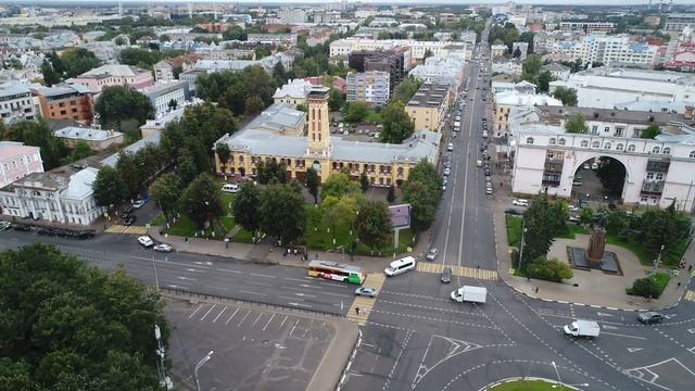 Пожарная каланча г. Ярославля смотреть онлайн
