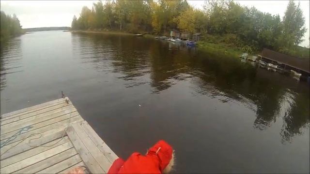 Марина показывает ловлю окуня в Весьегонске в А П смотреть онлайн