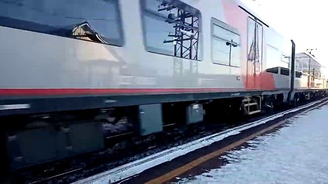 Ласточка эс2г 008 сообщением пермь-2 Краснокамск проезжает станцию курья смотреть онлайн