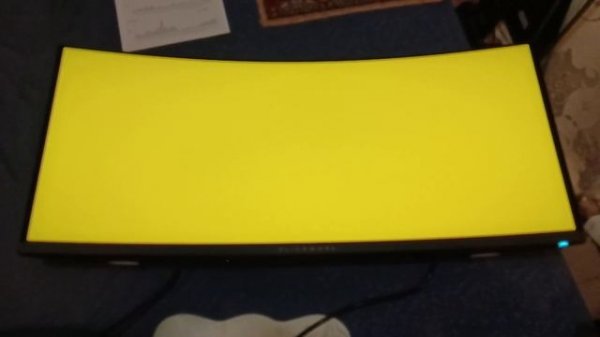 Инопланетный игровой монитор Alienware AW3423DW QD-OLED Ч2 Проверка цвета