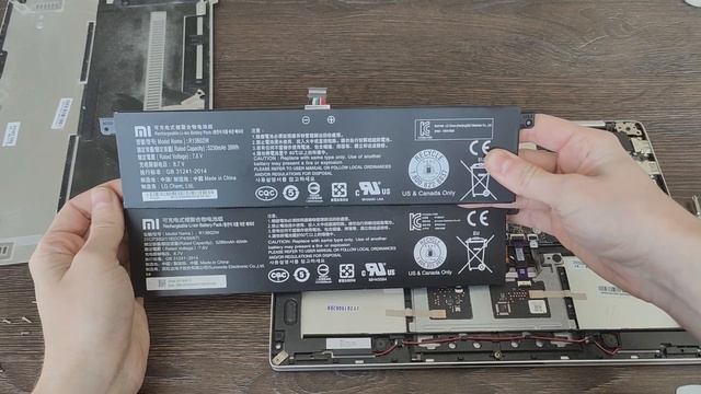 Battery Replacement XIAOMI MI NOTEBOOK Air 13,3 смотреть онлайн