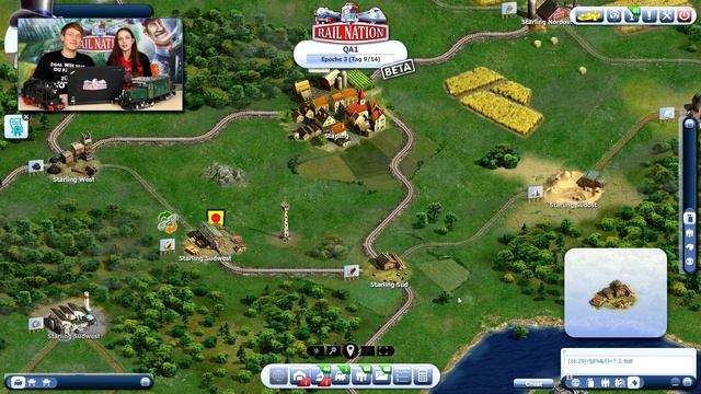 Новая графика в Rail Nation! смотреть онлайн