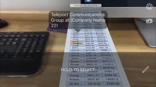 Augmented Reality Spreadsheets & Graphs | Productivity Game Changer смотреть онлайн